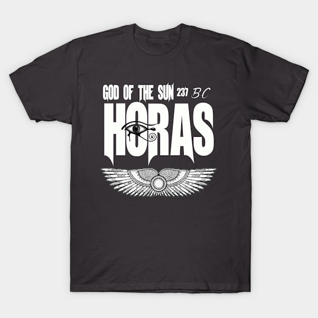 Horas god od the sun T-Shirt by KareemTengo